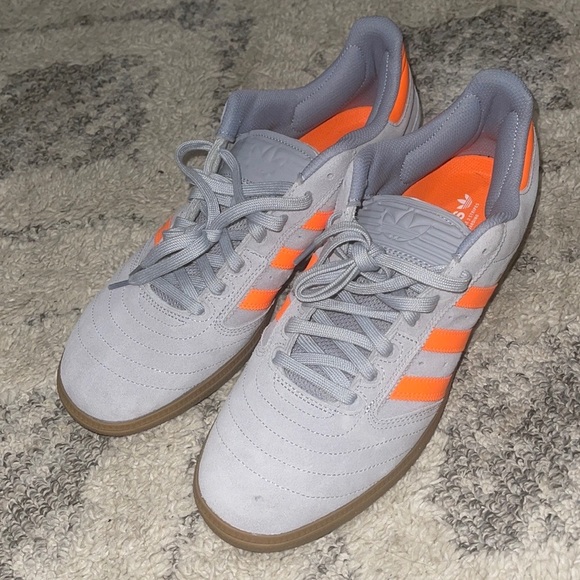 🔥Adidas Busenitz Skateboard Pro Halo Silver Gum Sneakers limited EDiTON sz14 - Picture 6 of 17